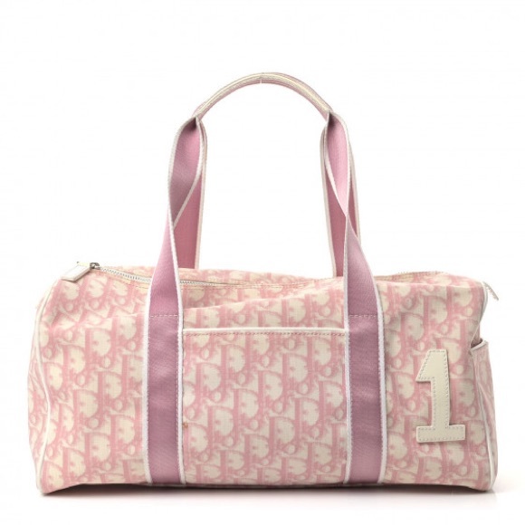 Christian Dior Pink Monogram Bag - Picture 1 of 9